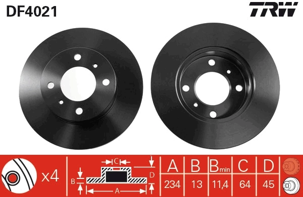 DF4021 TRW