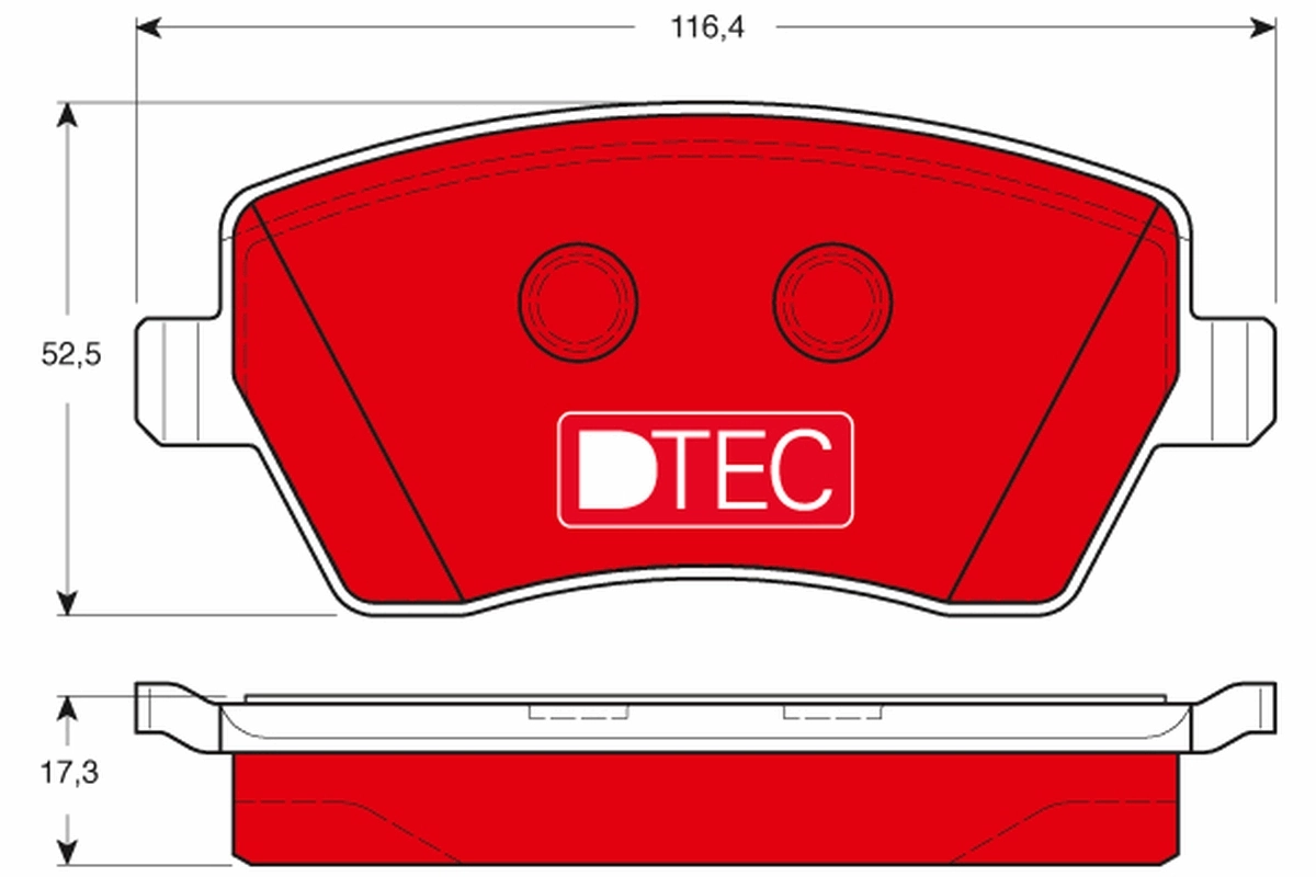 Pastillas de freno delanteras para Renault Kangoo II (FW0)