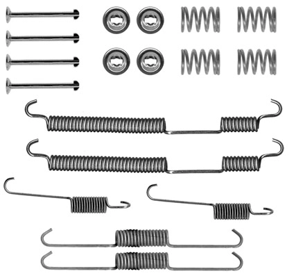 Juego de montaje, zapatas de freno traseras para Fiat Ducato II (230L)