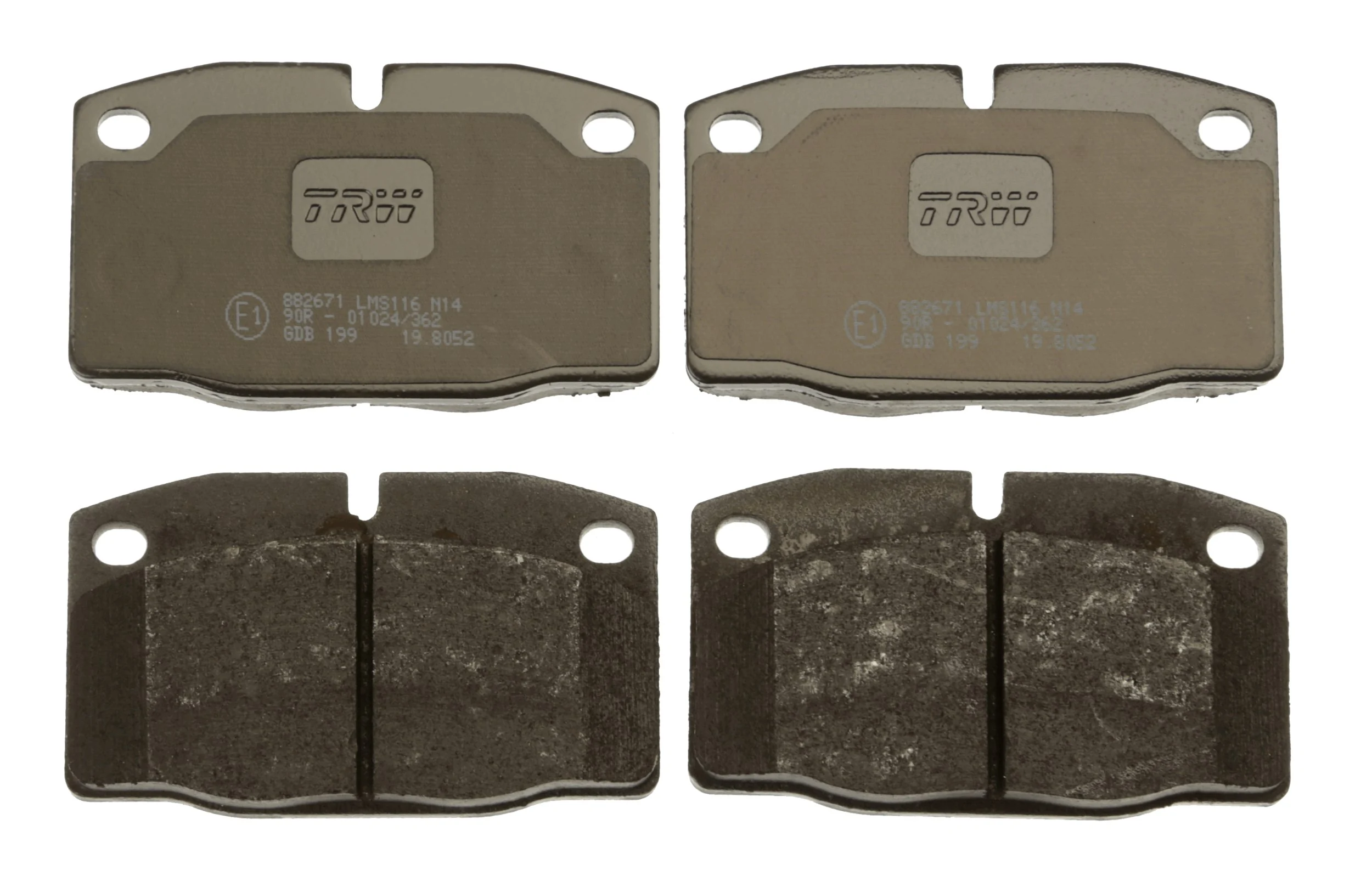 GDB199 TRW Pastillas delanteras