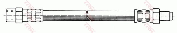  Latiguillos de freno delantero Audi 100 