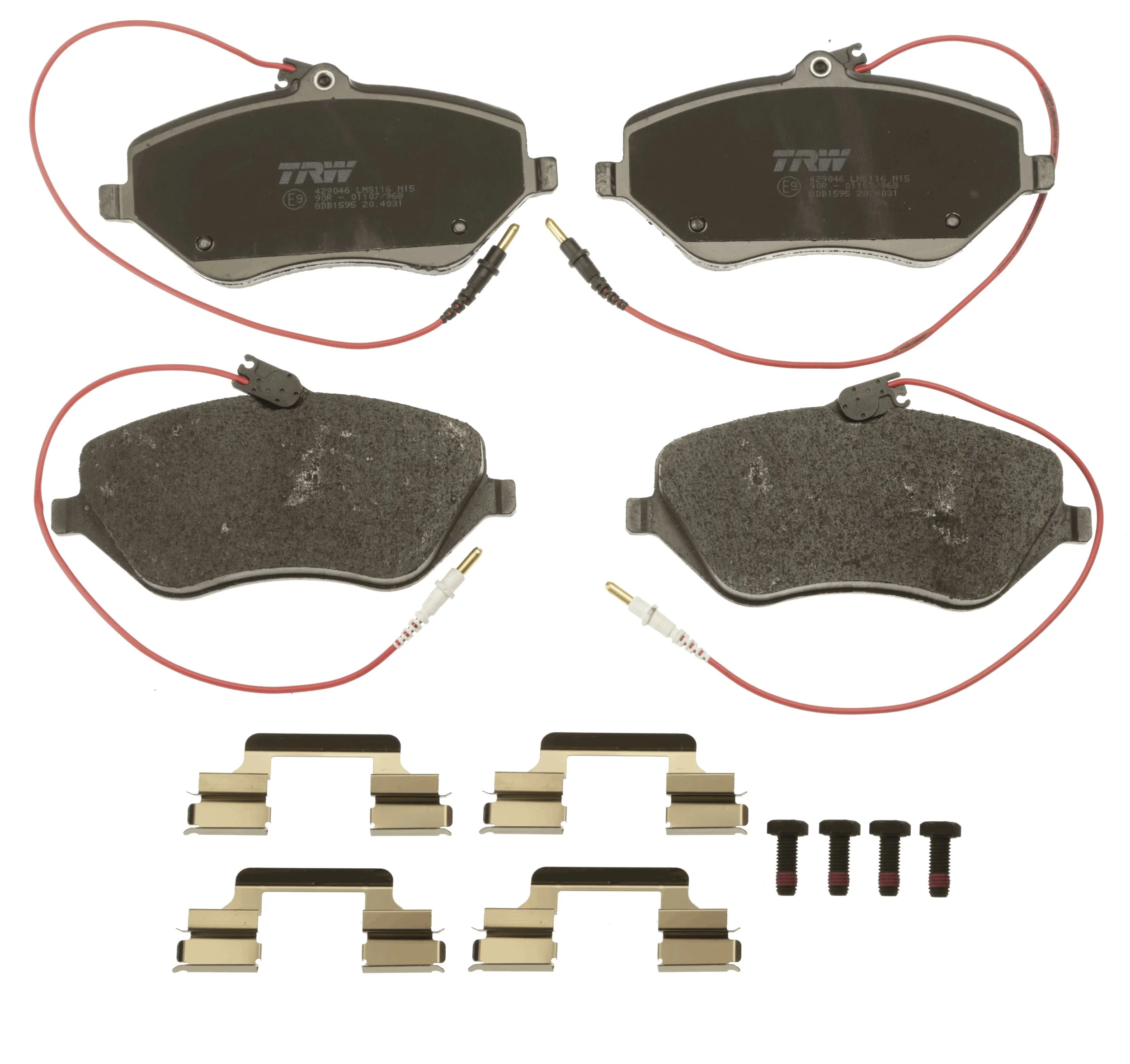 Pastillas de freno delanteras Peugeot 607 