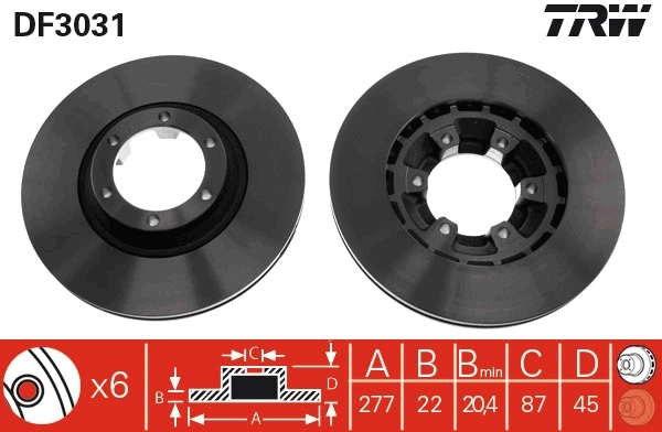 DF3031 TRW