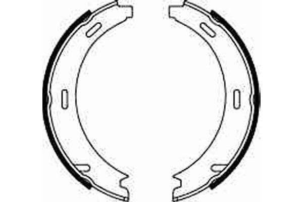 Pastillas de freno de mano Mercedes E 