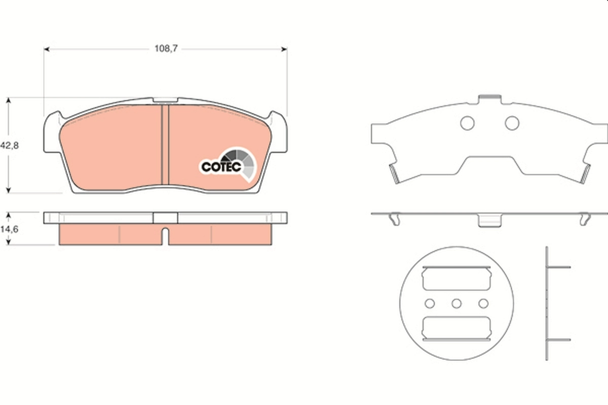 Precio del repuesto Pastillas de freno delanteras Civic III hatchback