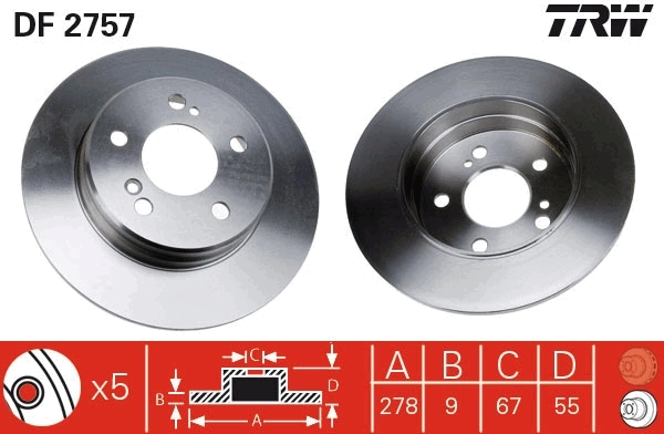 DF2757 TRW