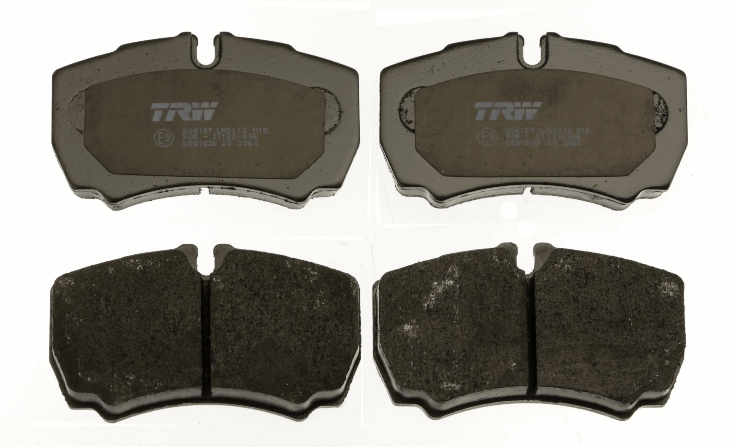 GDB1535 TRW Pastillas freno traseras