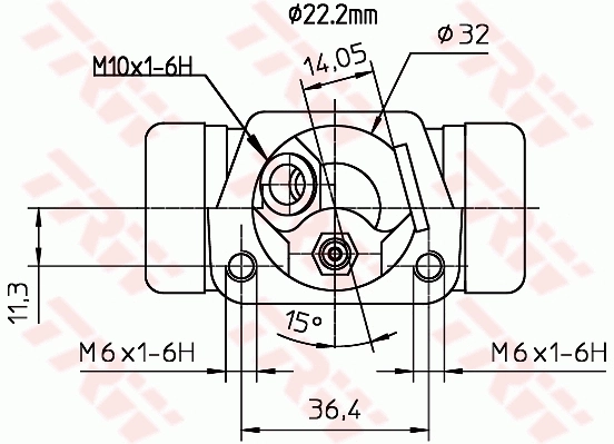 Comprar Cilindro de freno de rueda trasera Ford Mondeo I GBP