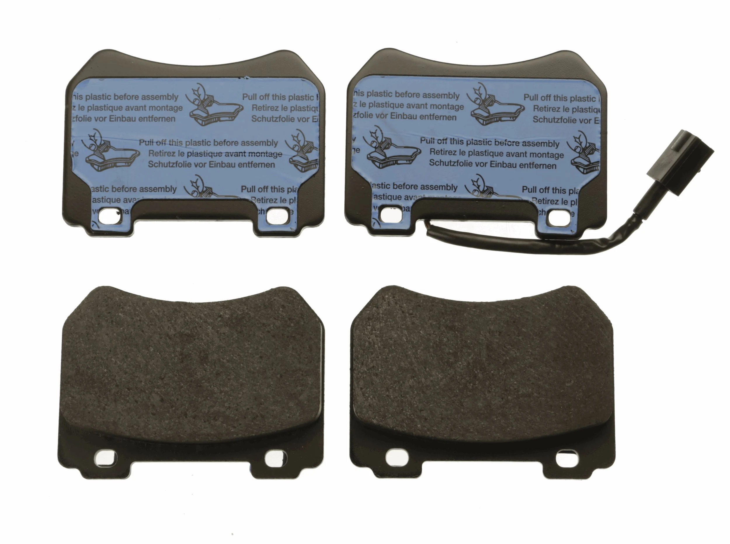 GDB1904 TRW Pastillas delanteras