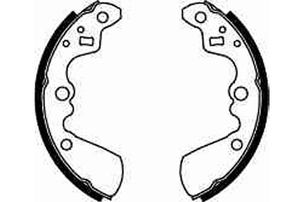 Zapatas de freno QD0113 Q-top