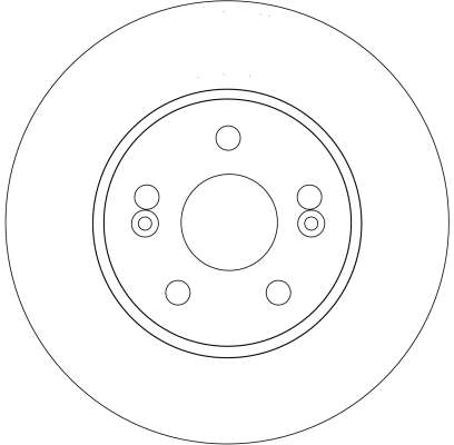 Disco de freno delantero Renault Espace III