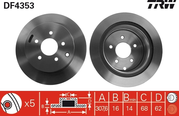 DF4353 TRW