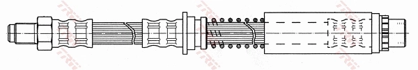 Tubo de frenos delantero para Rover 75  RJ