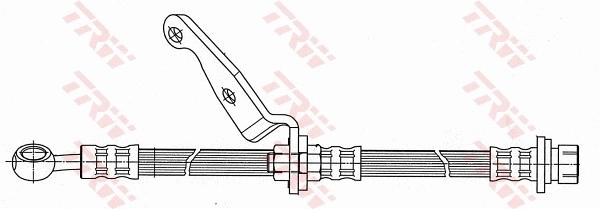  Latiguillos de freno delantero Honda CR-V 1
