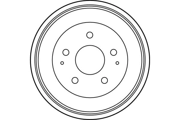 Tambor de freno trasero Daihatsu Terios II SUV (J2) (2006 - 2018) precio, desde 58,59 EUR