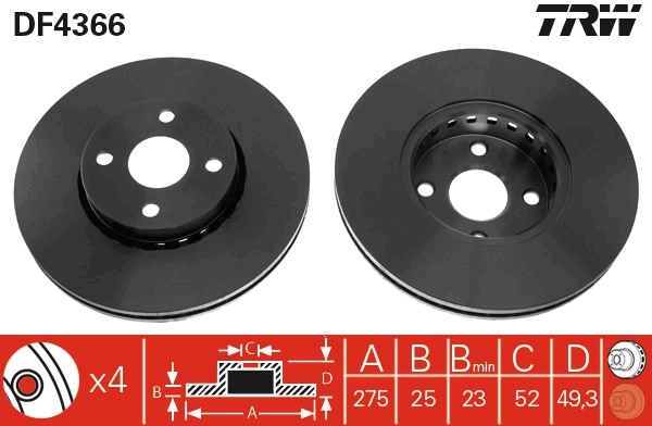 Frenos delanteros Ford Transit  desde 49,55 €