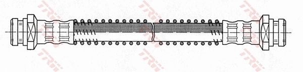 Tubo de frenos delantero para Hyundai Sonata III 