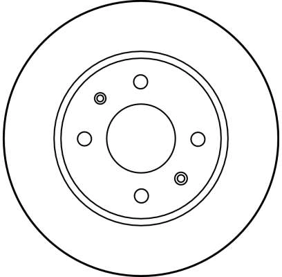 Disco de freno 4020661A00 Nissan/Infiniti