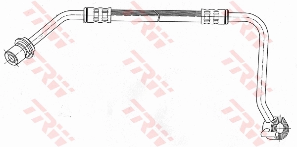 PHD230 TRW Tubo flexible de frenos delantero derecho