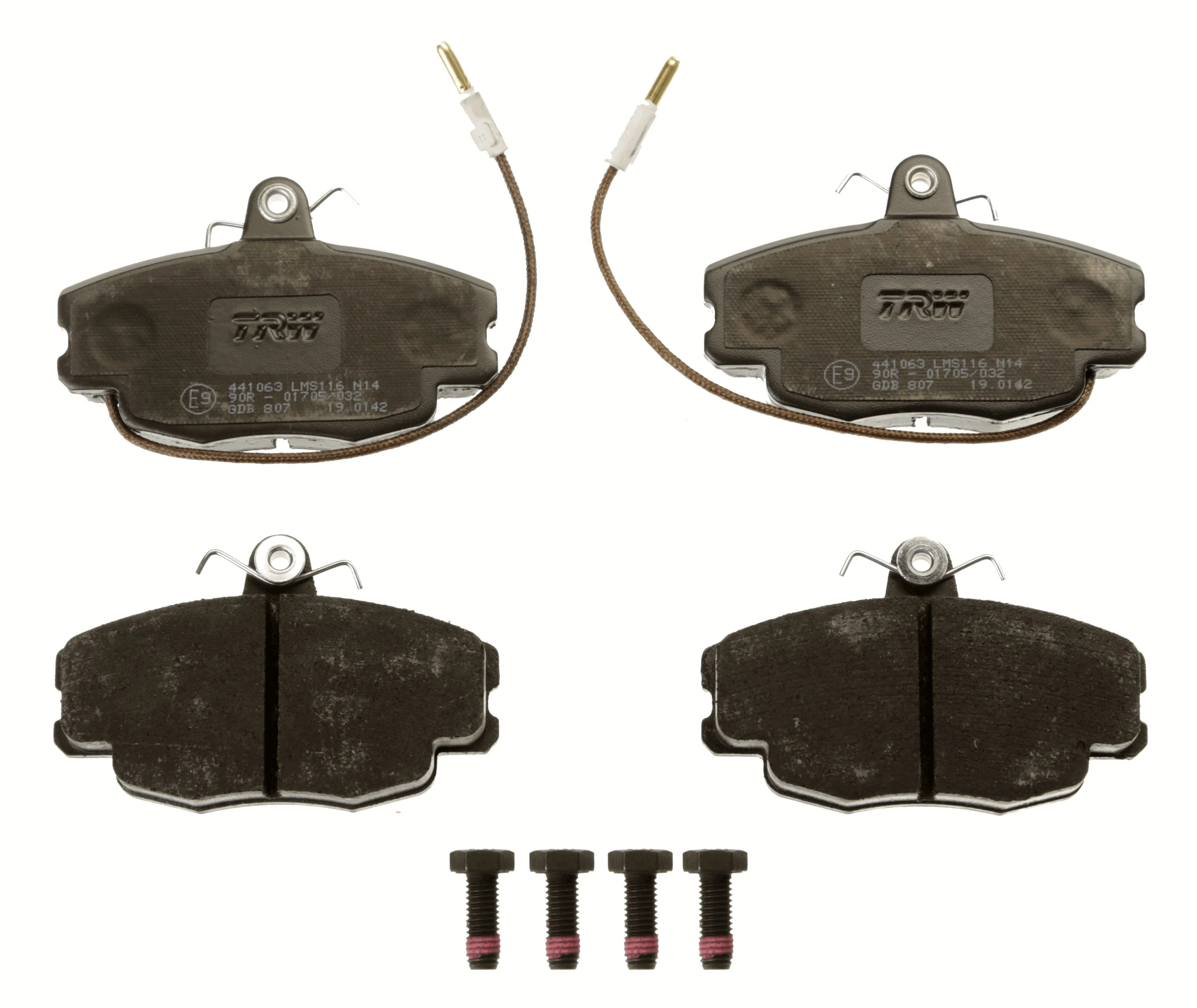 DP68002 Brembo Pastillas delanteras
