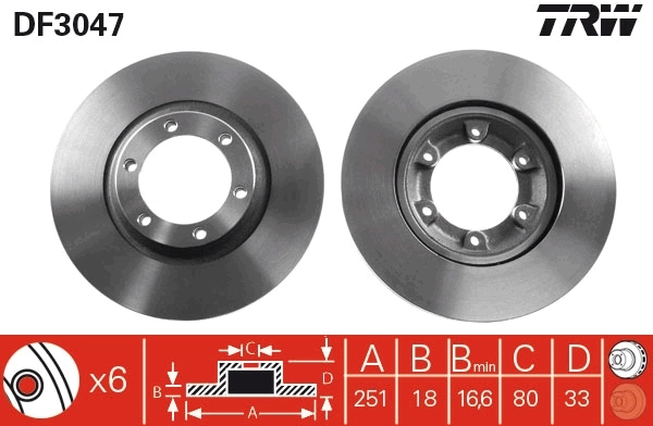DF3047 TRW