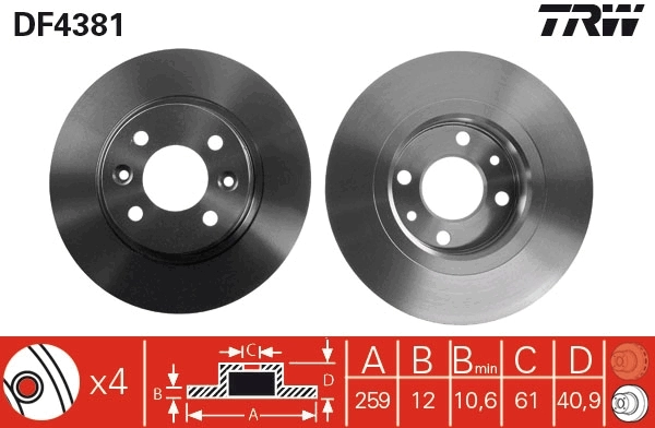 DF4381 TRW