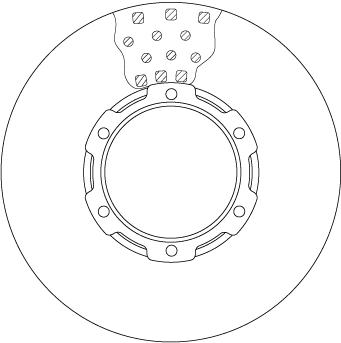 DF6190BS TRW Freno de disco trasero