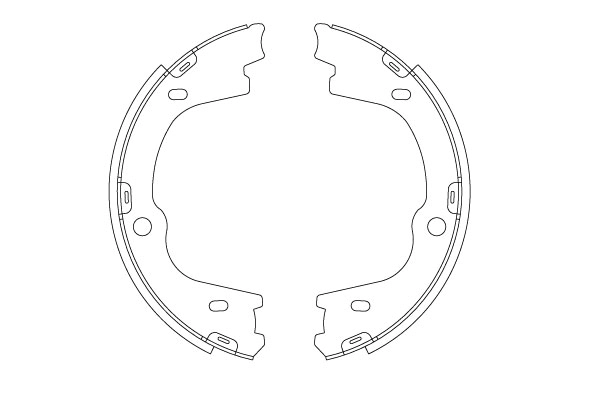 Pastillas de freno de mano Hyundai H-1 STAREX Starex