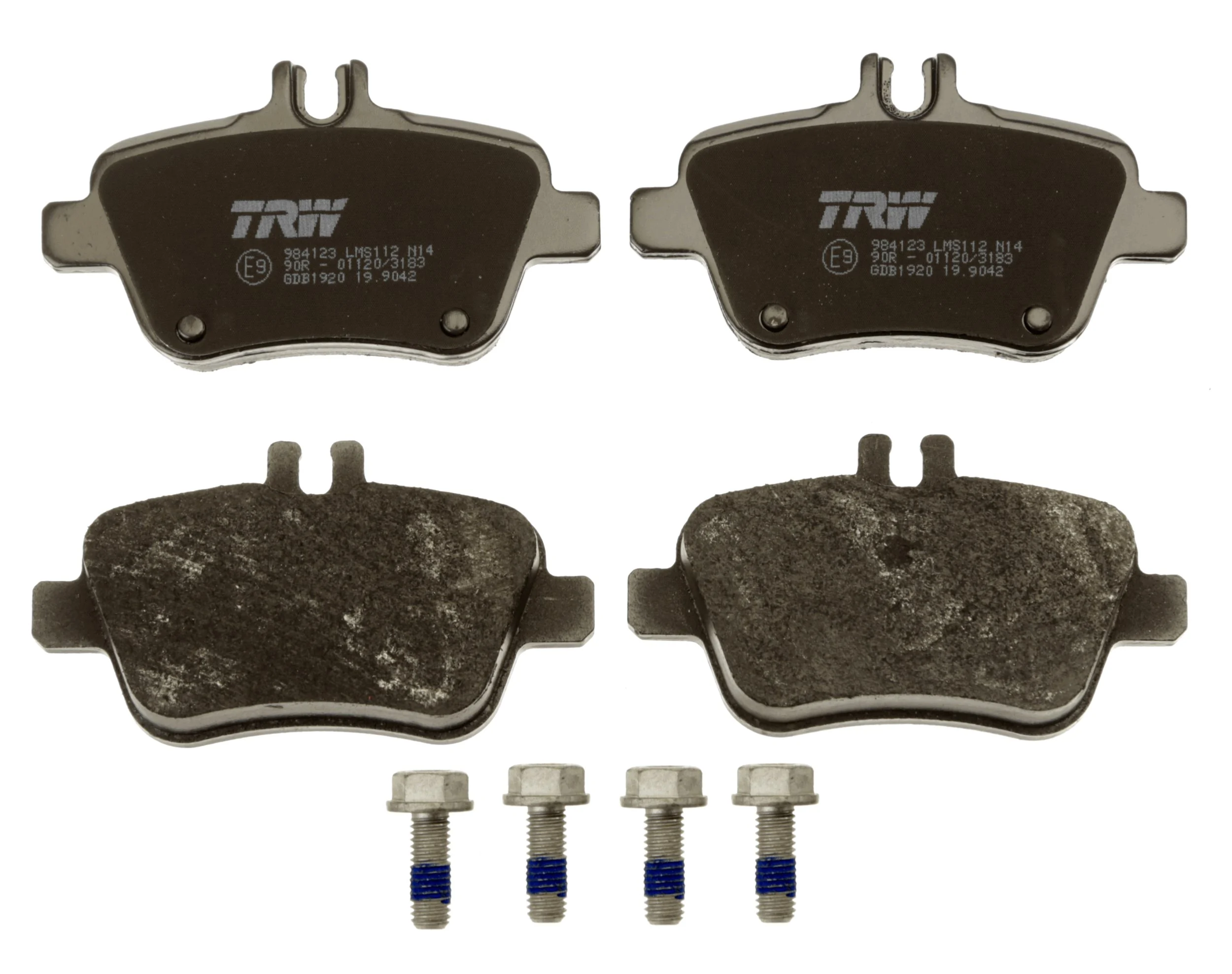GDB1920 TRW Pastillas freno traseras