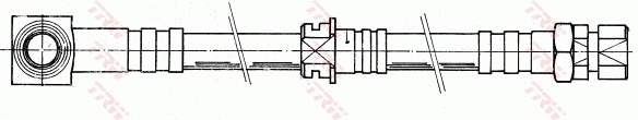 PHA100 TRW Manguera de freno
