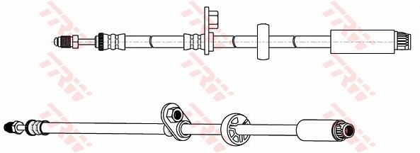 Latiguillos de freno delantero Citroen C3 Picasso monovolumen (SH) (2009 - 2026) precio, desde 16,99 EUR