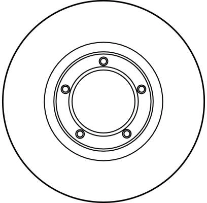 Freno de disco delantero Ford Transit 4 E