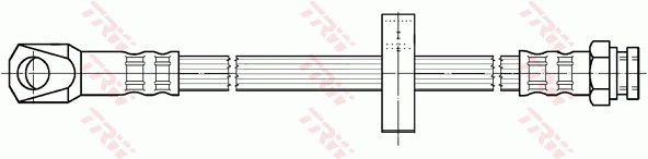 PHD223 TRW Manguera de freno trasera