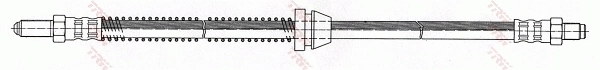 PHC223 TRW Tubo de frenos delantero