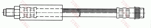 Tubo de frenos delantero para Renault Espace II J63