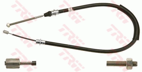 Cable de freno de mano trasero izquierdo Peugeot 406 