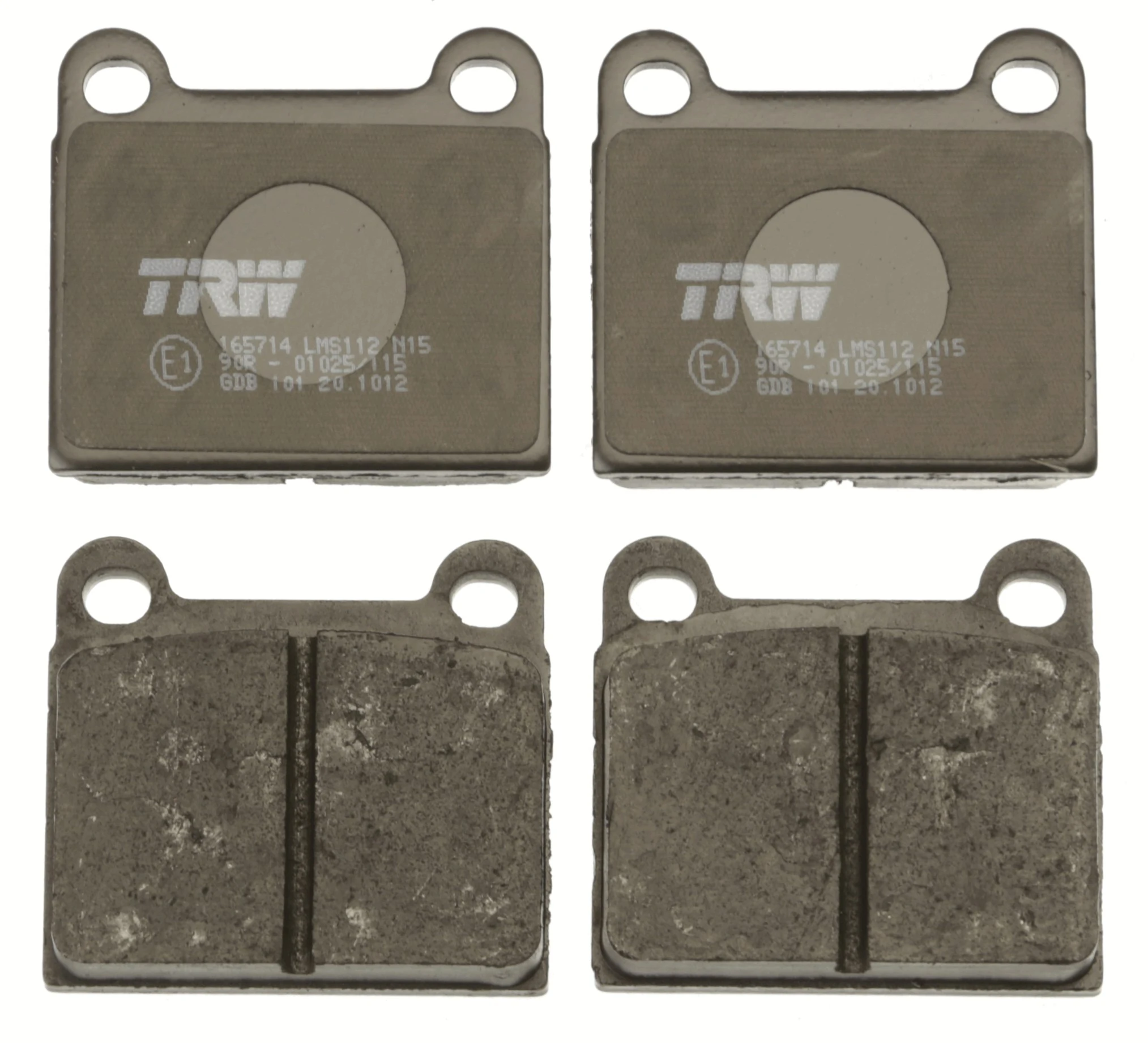 GDB101 TRW Pastillas freno traseras