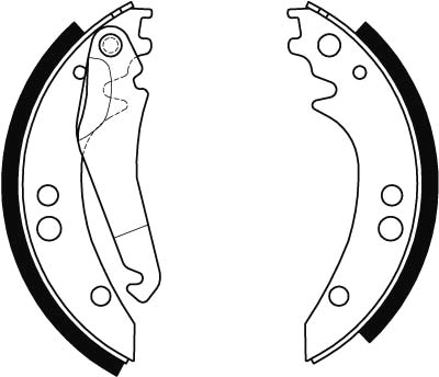Zapatas de freno para Mercedes Bus 207-310  601
