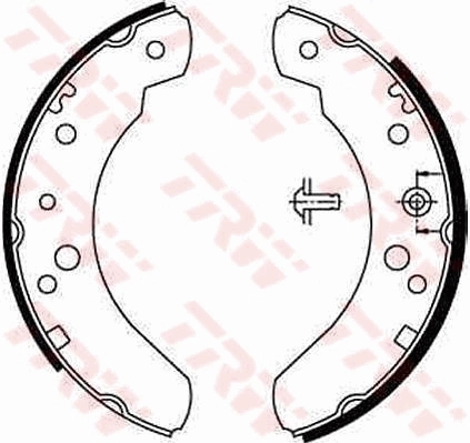 Zapatas de freno para Ford Transit III V