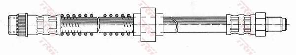 PHB103 TRW Tubo de frenos delantero