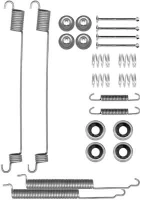 Kit de montaje de zapatas de freno traseras para Nissan Patrol K260