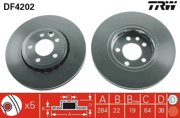 Comprar Disco de freno delantero Rover 75  RJ a bajo precio