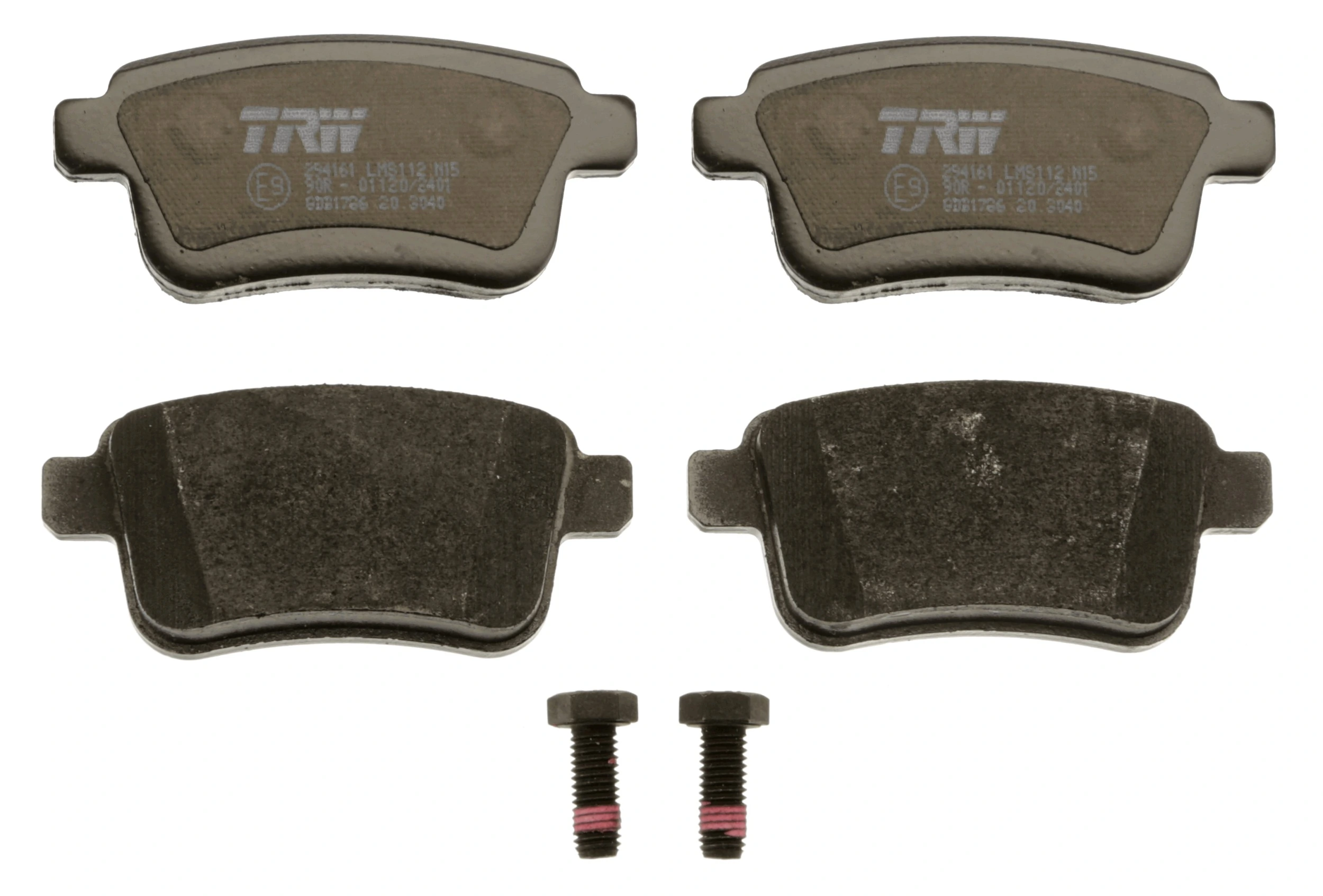 Pastillas de freno traseras 8660006310 Renault (RVI)