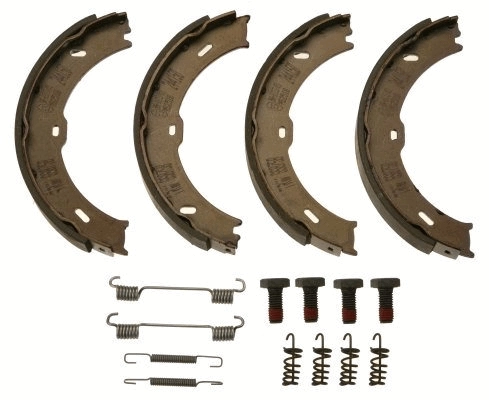 Zapatas de freno de estacionamiento para Volkswagen Crafter 30-35 2E, 2EE, 2EK