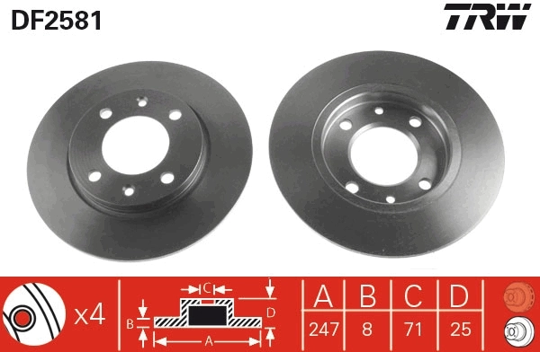 DF2581 TRW