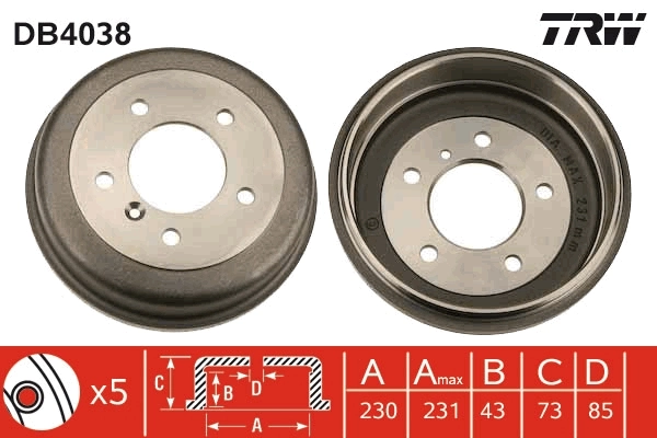 DB4038 TRW