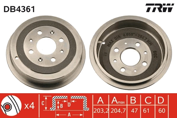 DB4361 TRW