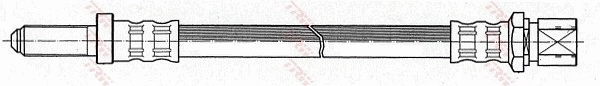 PHB108 TRW Manguera de freno trasero izquierdo