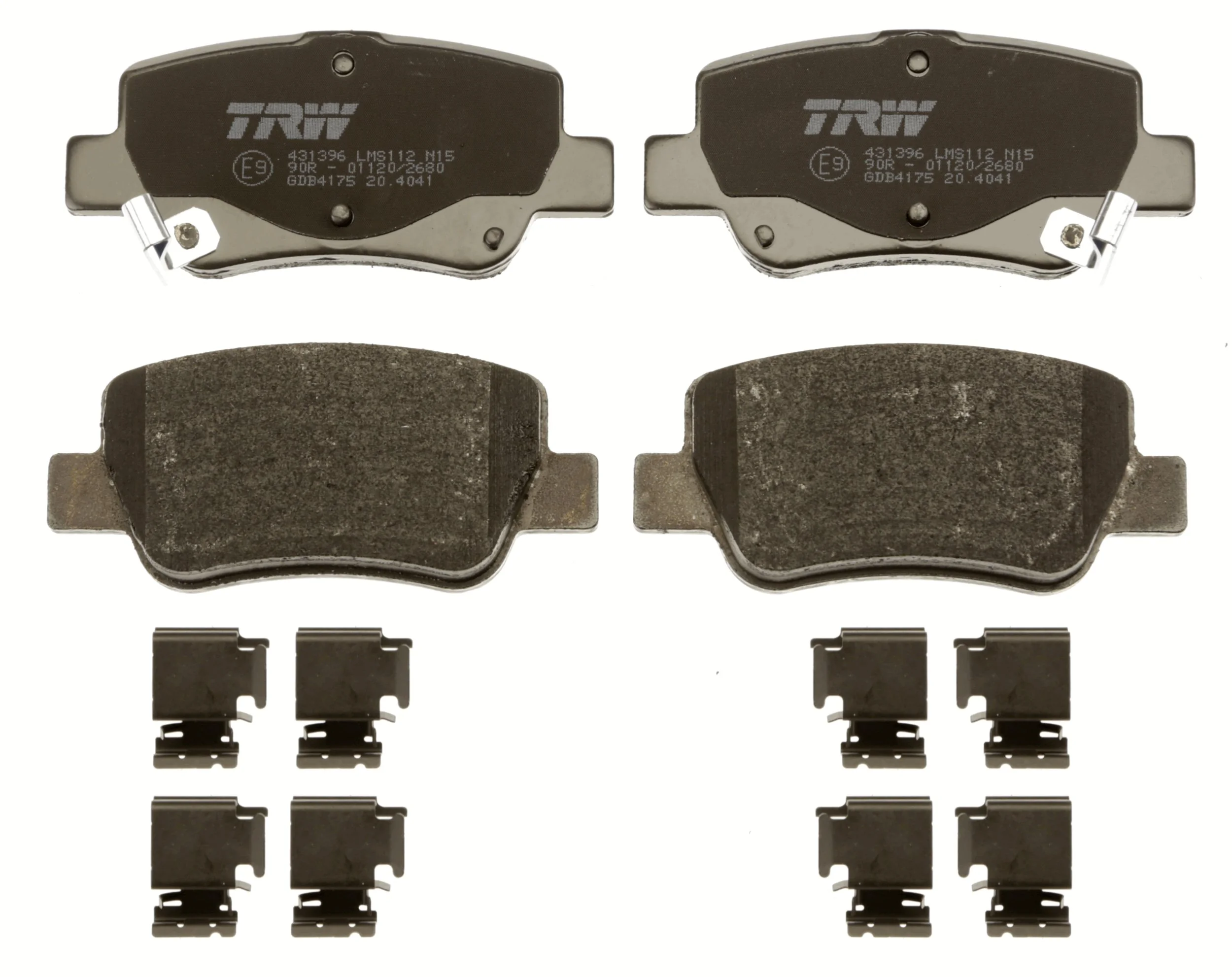 GDB4175 TRW Pastillas freno traseras