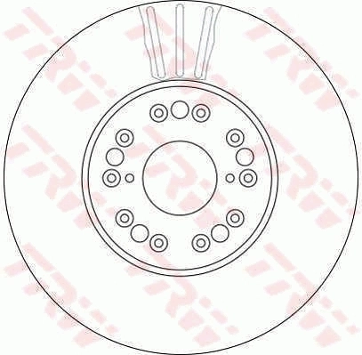 Frenos delanteros TRW DF4182S precio, desde 61,65 EUR